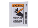 4107412 Decal Fan Warning | JLG
