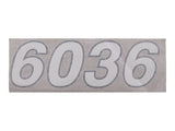 4110121 Decal 6036 Model Number | JLG