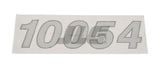 4110125 Decal 10054 Model Number | JLG