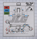 4110186 Lubrication Chart | JLG