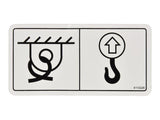 4110226 Decal Lift Point/Tie Down | JLG