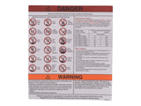 70040622 Danger/Warning Decal | JLG