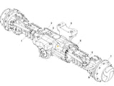 91513036EX Dana Rebuilt Front Axle | JLG