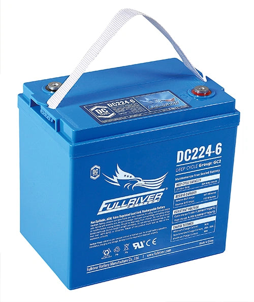 بطارية Fullriver DC224-6 6V الدورة العميقة بتقنية AGM