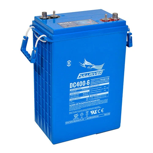 بطارية AGM ذات الدورة العميقة Fullriver DC400-6 بجهد 6 فولت