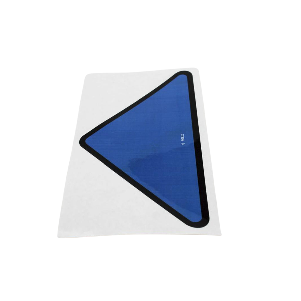 27206GT Decal Triangle Blue | Genuine Genie