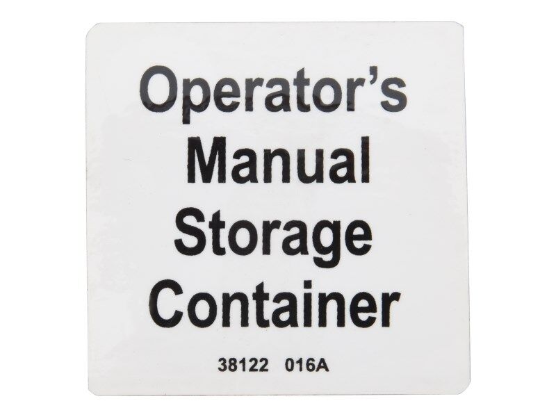 38122 Om Storage Decal | Genie