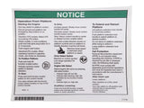 82794 Decal, Notice Op Inst Platformf | Genie