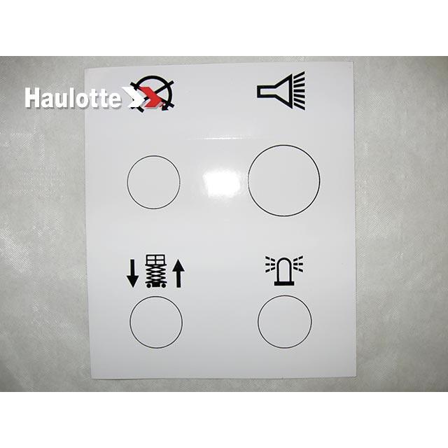 108C131570 Bottom Panel Label | Genuine Haulotte