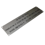 108C138310 Ground Horizon Plate | Genuine Haulotte