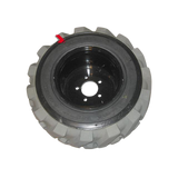 129P310641 Wheel, Right, Non-Marking | Genuine Haulotte