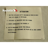 3078133550 Label | Genuine Haulotte