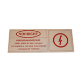 3078135020 Danger Electro Label | Genuine Haulotte