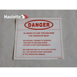 3078135400 Labels | Genuine Haulotte