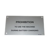 3078135510 Forbidden Usage Plate | Genuine Haulotte