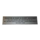 3078138160 Label | Genuine Haulotte