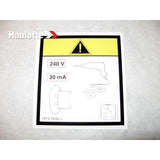 3078143540 Prise 220V Label | Genuine Haulotte