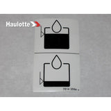 3078143590 High Oil Level Label | Genuine Haulotte