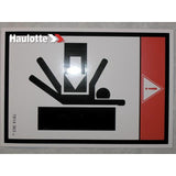 3078143630 Danger Label | Genuine Haulotte