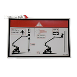 3078143860 Plaque Ht Label | Genuine Haulotte