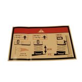 3078144050 Floor Height " Label | Genuine Haulotte
