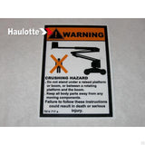 3078147170 Do Not Park Label | Genuine Haulotte
