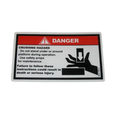 3078147250 Body Crushing Label | Genuine Haulotte