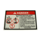 3078147400 Electrocution Label | Genuine Haulotte
