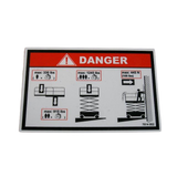 3078148520 Danger Capa. Label | Genuine Haulotte