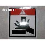 3078149010 Decal-Danger-Optimum 8 | Genuine Haulotte