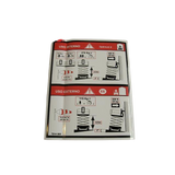 3078149080 Load Capacity Label | Genuine Haulotte