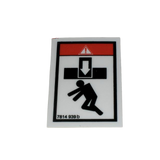 3078149390 Body Crushing Label | Genuine Haulotte