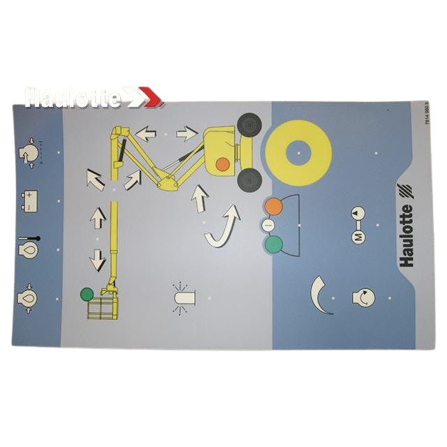 3078149800 Bottom Panel Label | Genuine Haulotte