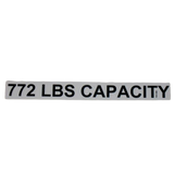 3078150050 Decal, Load Capacity, Basket, Hb62 | Genuine Haulotte