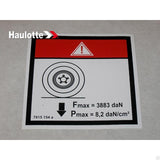 3078151540 Load On One Wheel | Genuine Haulotte