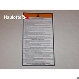 307P220760 Operating Instructions | Genuine Haulotte