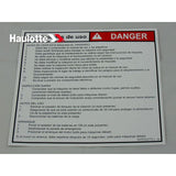 307P222770 Operating Instructions Es | Genuine Haulotte