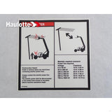 307P225340 Electrocution Label | Genuine Haulotte