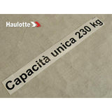 307P227590 Load Capacity Sticker | Genuine Haulotte
