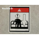 307P228390 Label | Genuine Haulotte