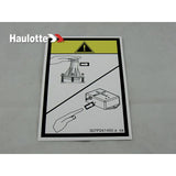 307P241450 Label | Genuine Haulotte