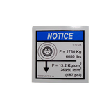 4000012870 Ground Pressure Load C10Dx | Genuine Haulotte