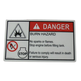 4000025010 Decal-Danger-Explosion Hazard | Genuine Haulotte