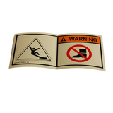 4000027090 Feet Injury Label | Genuine Haulotte