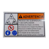 4000086550 Hand Injury Label | Genuine Haulotte