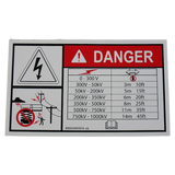 4000244350 Electrocution Danger | Genuine Haulotte
