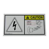 4000273940 Electrocution Risk Label 30Ma | Genuine Haulotte