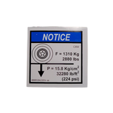 4000326220 Ground Pressure Load C8W | Genuine Haulotte