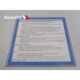 4000359920 Instruction Label | Genuine Haulotte