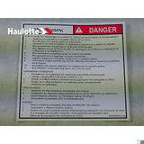 4000561810 Instruction Label | Genuine Haulotte